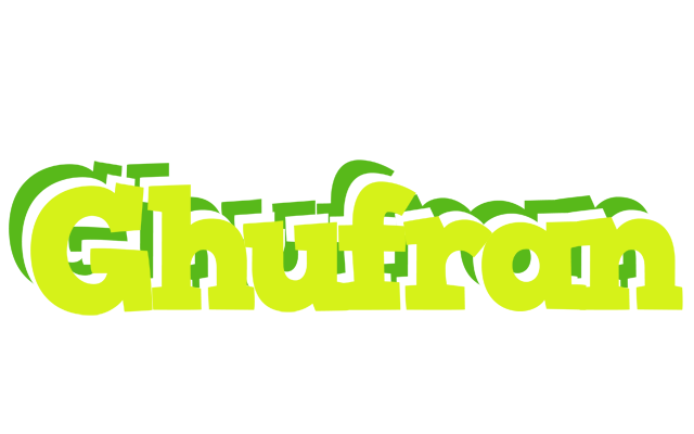 Ghufran citrus logo