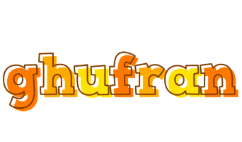 Ghufran desert logo