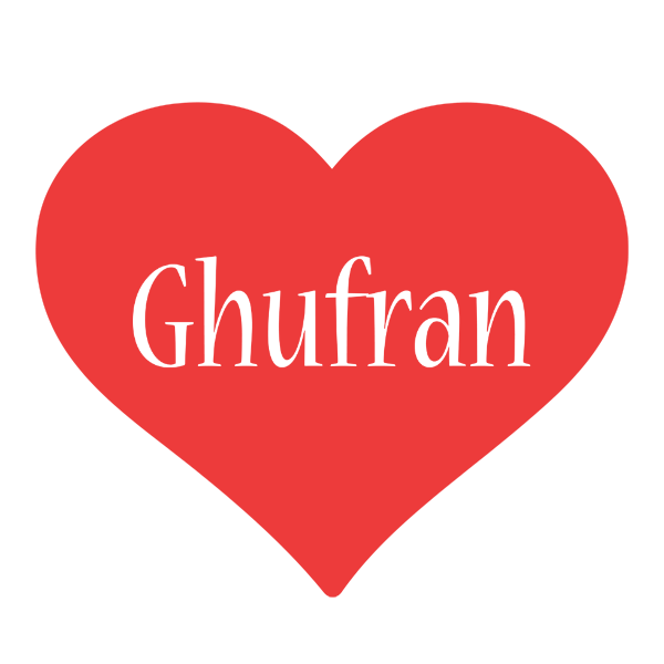 Ghufran love logo