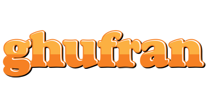 Ghufran orange logo