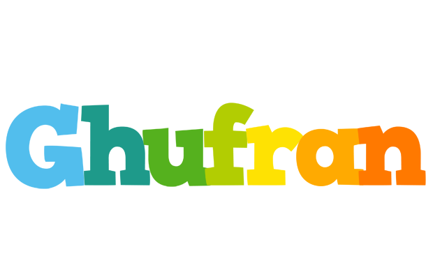 Ghufran rainbows logo