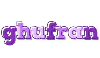 Ghufran sensual logo