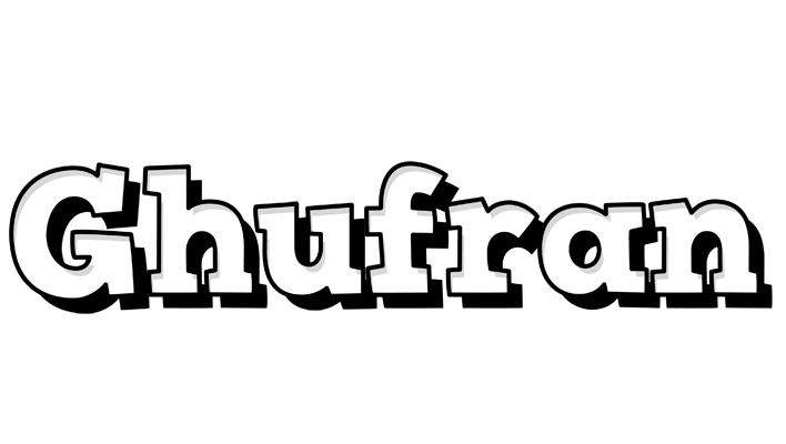 Ghufran snowing logo