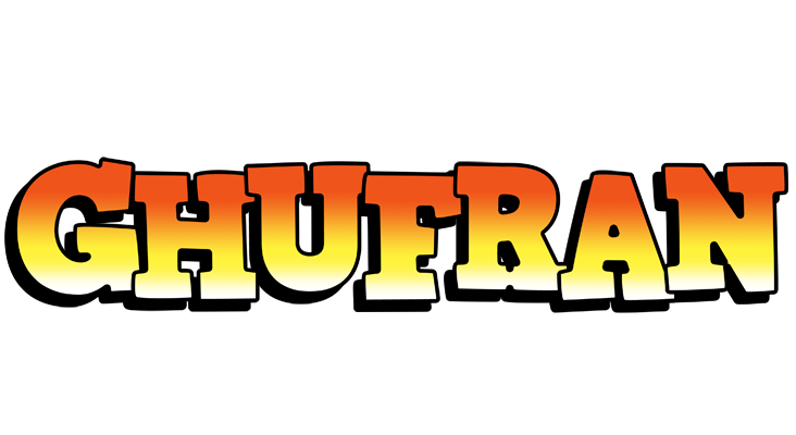 Ghufran sunset logo