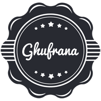 Ghufrana badge logo