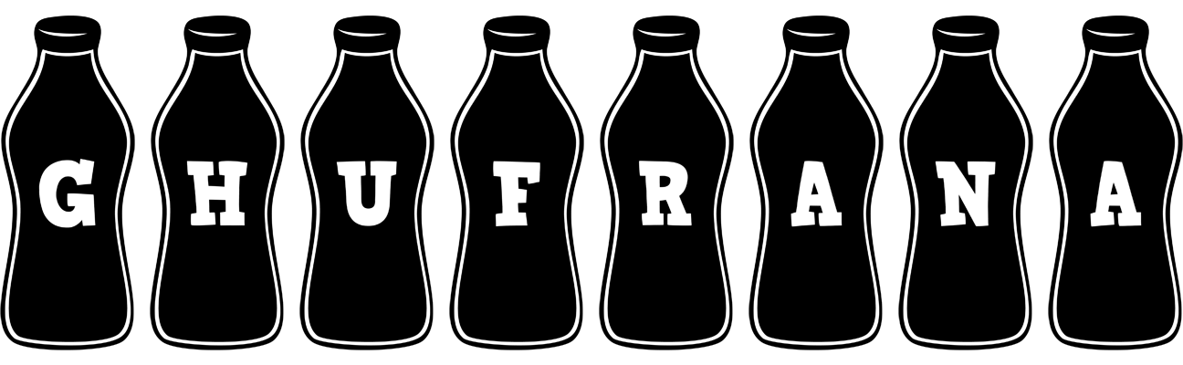 Ghufrana bottle logo