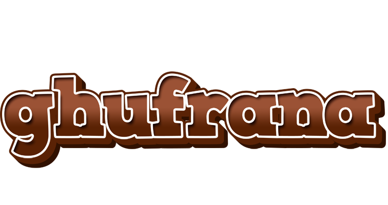 Ghufrana brownie logo