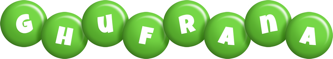 Ghufrana candy-green logo