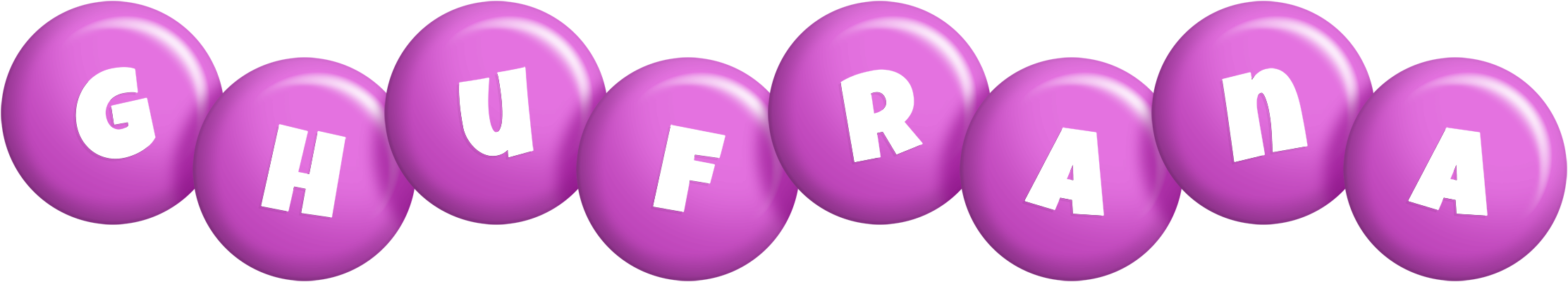 Ghufrana candy-purple logo