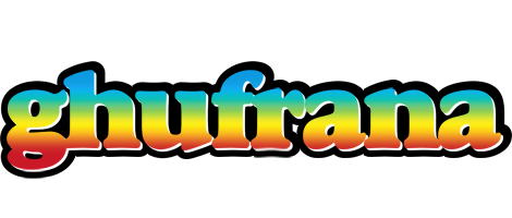 Ghufrana color logo