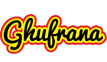 Ghufrana flaming logo
