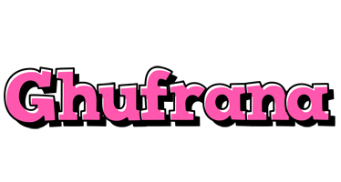 Ghufrana girlish logo