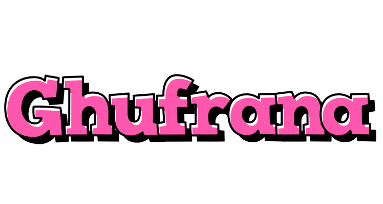 Ghufrana girlish logo