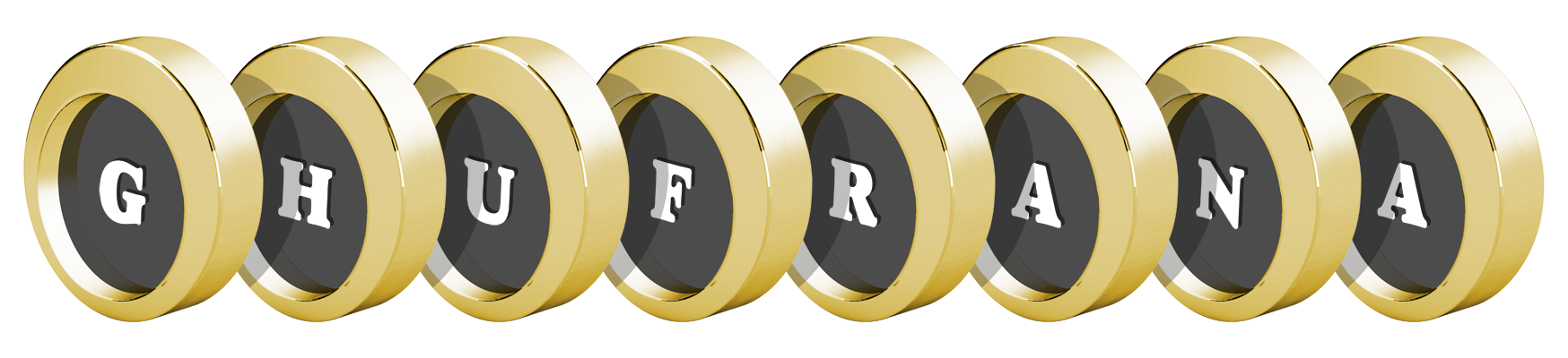 Ghufrana gold logo