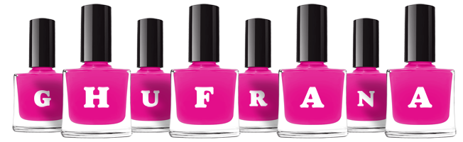 Ghufrana nails logo