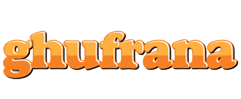 Ghufrana orange logo