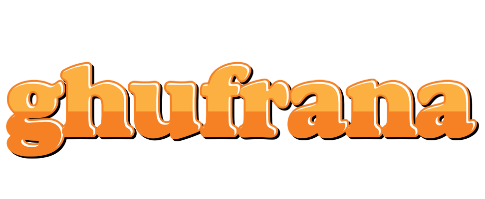 Ghufrana orange logo