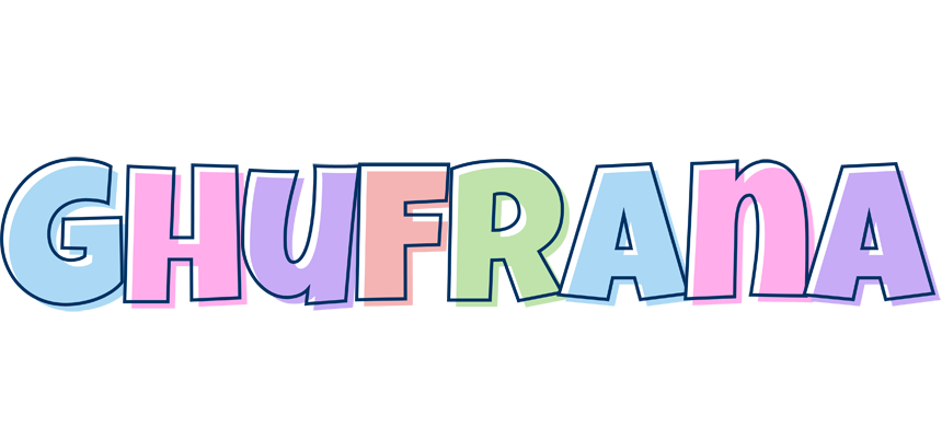 Ghufrana pastel logo