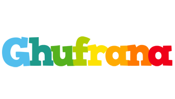 Ghufrana rainbows logo