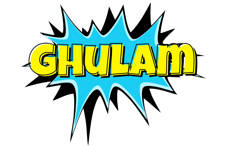 Ghulam amazing logo