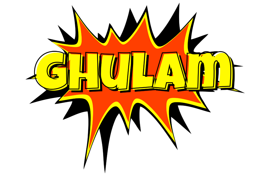 Ghulam bazinga logo
