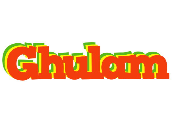 Ghulam bbq logo