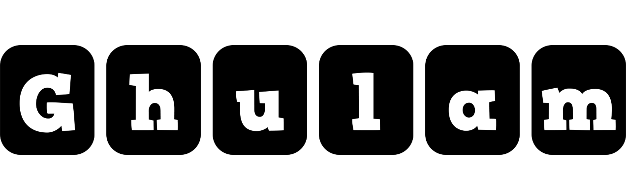 Ghulam box logo