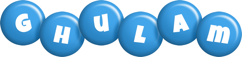 Ghulam candy-blue logo