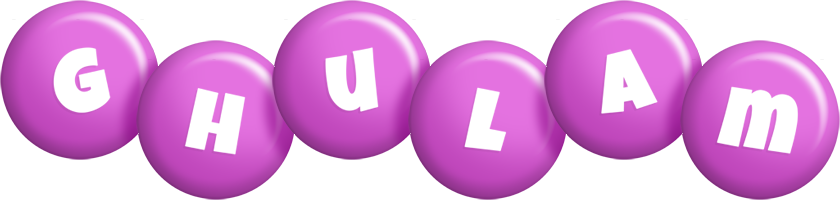 Ghulam candy-purple logo