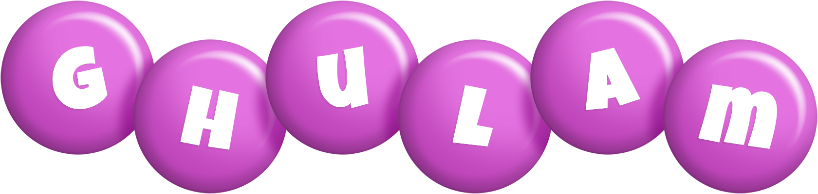 Ghulam candy-purple logo
