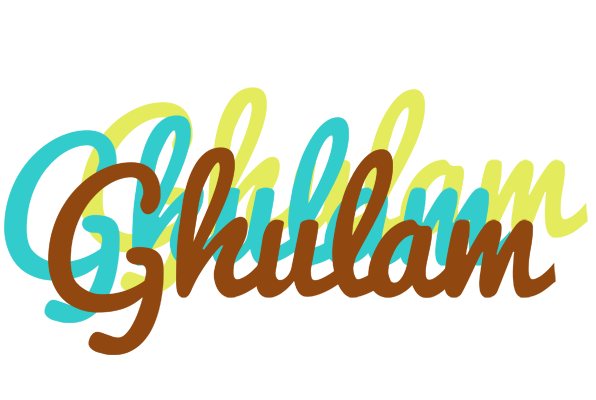 Ghulam cupcake logo