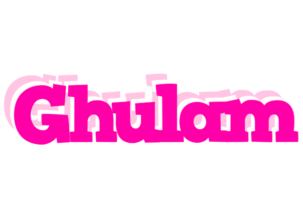 Ghulam dancing logo