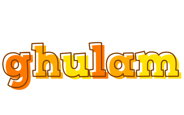 Ghulam desert logo