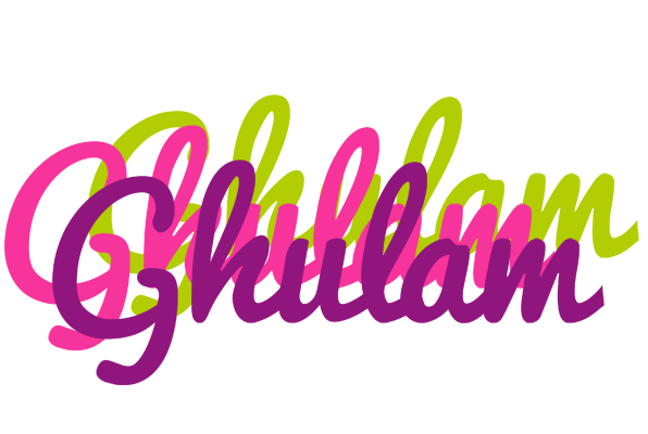 Ghulam flowers logo