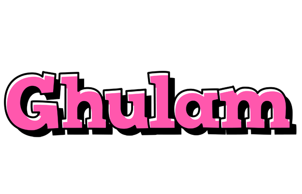 Ghulam girlish logo