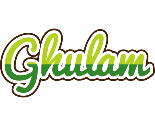 Ghulam golfing logo