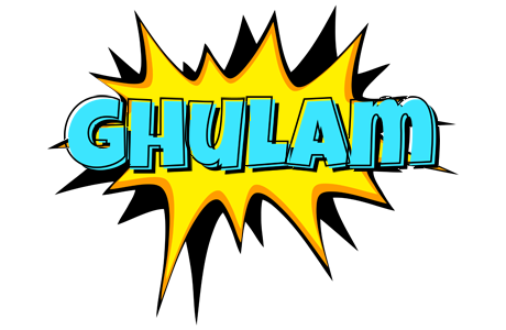 Ghulam indycar logo