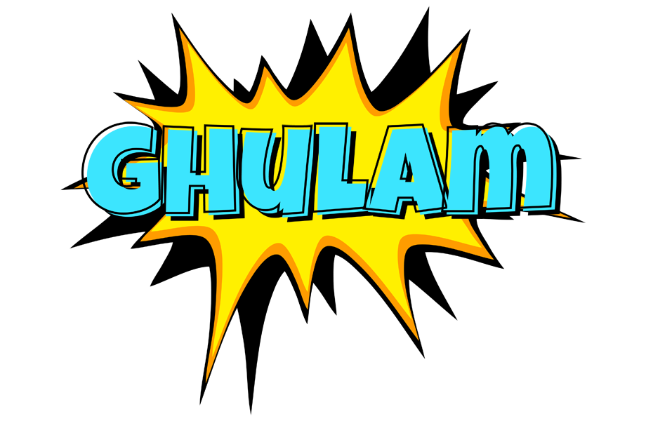 Ghulam indycar logo