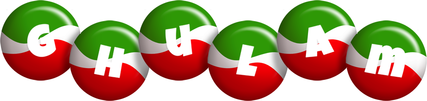 Ghulam italy logo