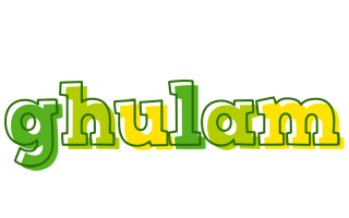 Ghulam juice logo