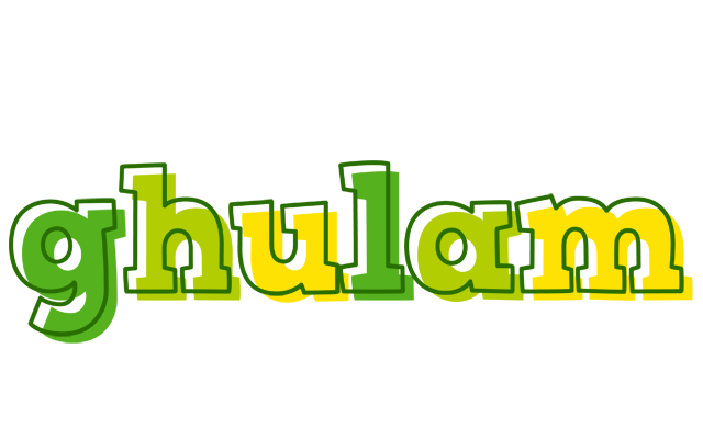 Ghulam juice logo