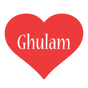 Ghulam love logo