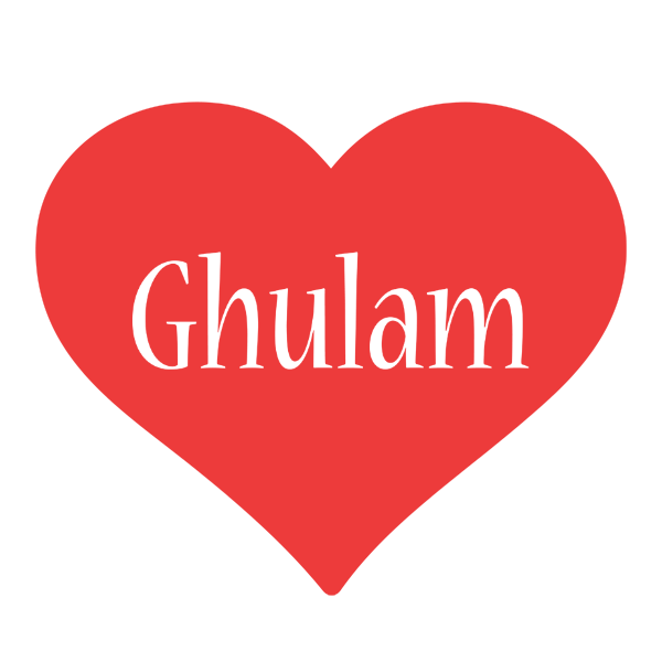 Ghulam love logo