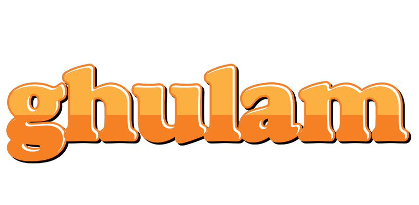 Ghulam orange logo