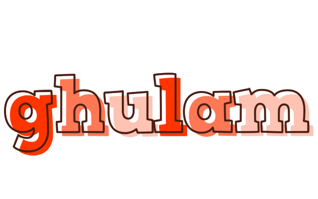 Ghulam paint logo