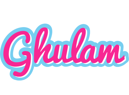 Ghulam popstar logo