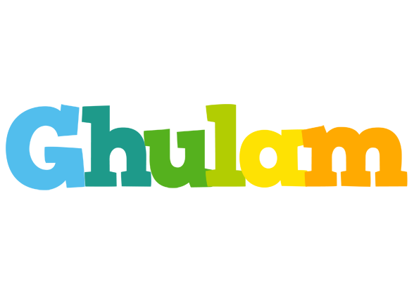 Ghulam rainbows logo