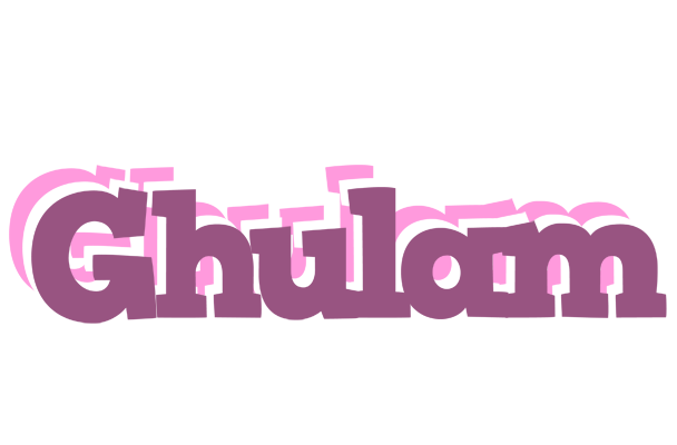 Ghulam relaxing logo
