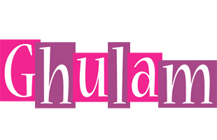 Ghulam whine logo