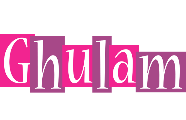 Ghulam whine logo